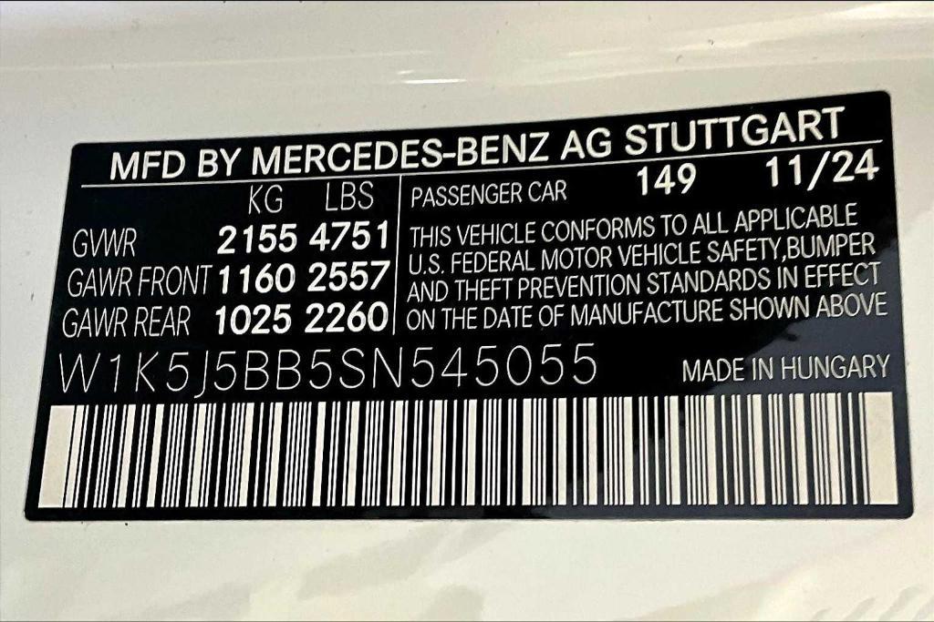 new 2025 Mercedes-Benz AMG CLA 35 car, priced at $60,005