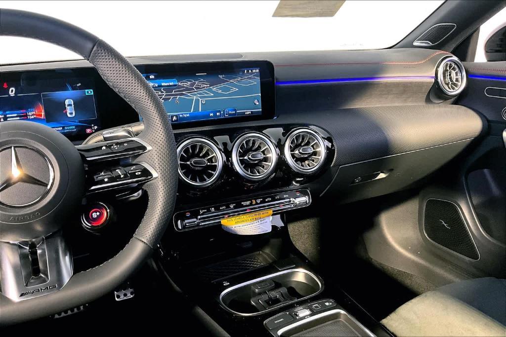 new 2025 Mercedes-Benz AMG CLA 35 car, priced at $62,330