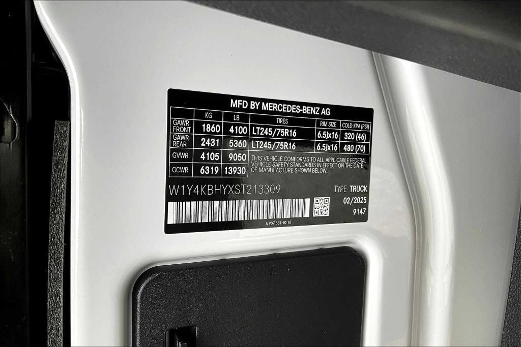 new 2025 Mercedes-Benz Sprinter 2500 car, priced at $62,814