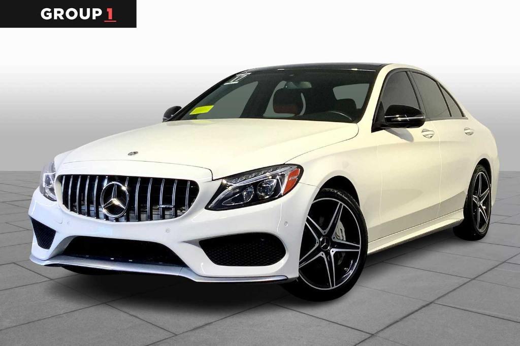 used 2017 Mercedes-Benz AMG C 43 car, priced at $24,412