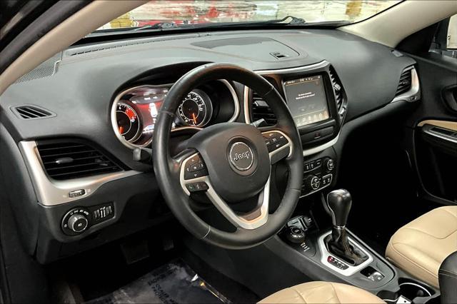 used 2016 Jeep Cherokee car, priced at $14,599