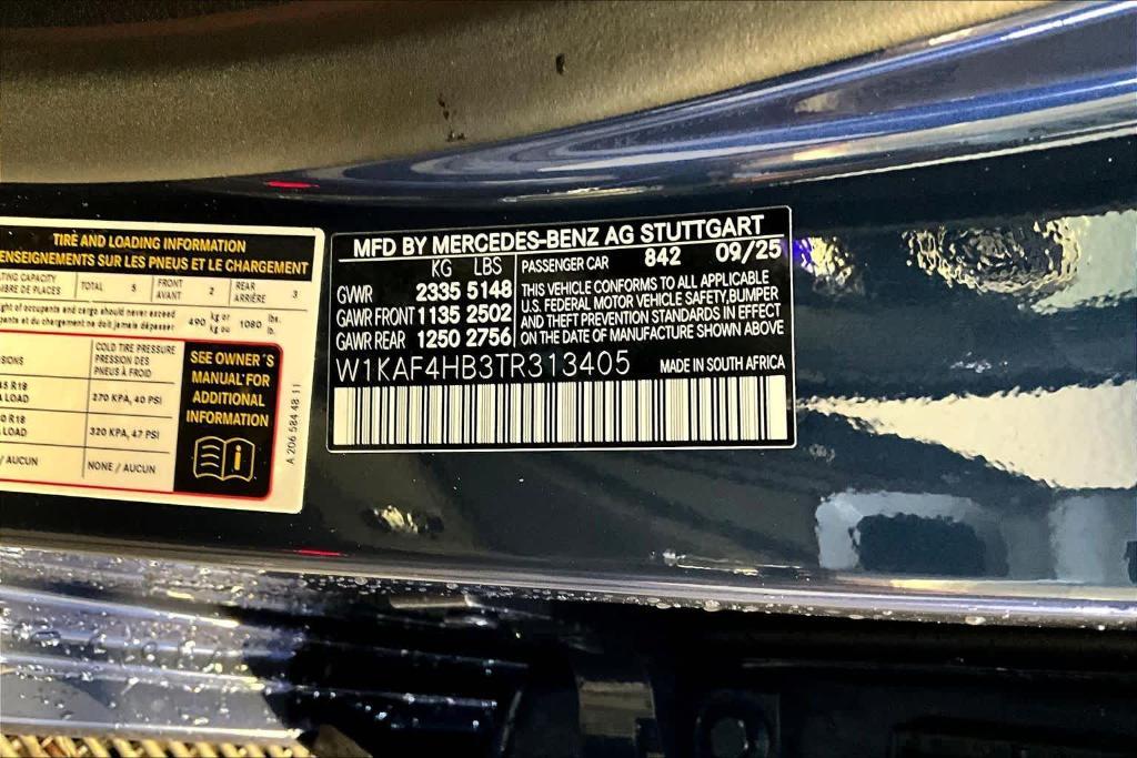 new 2026 Mercedes-Benz C-Class car, priced at $57,140