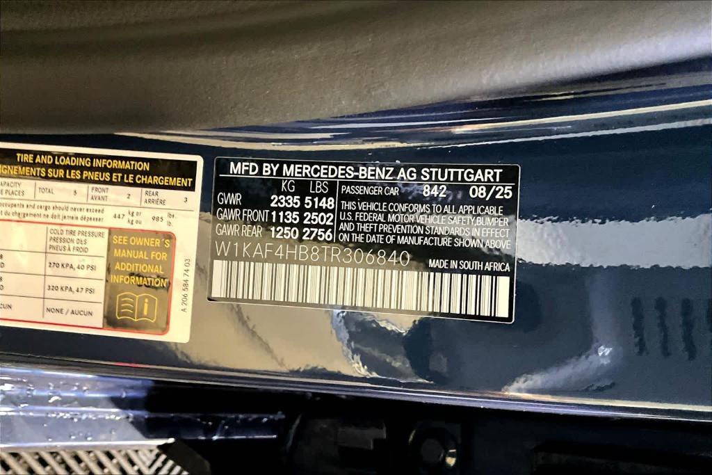 new 2026 Mercedes-Benz C-Class car, priced at $56,970