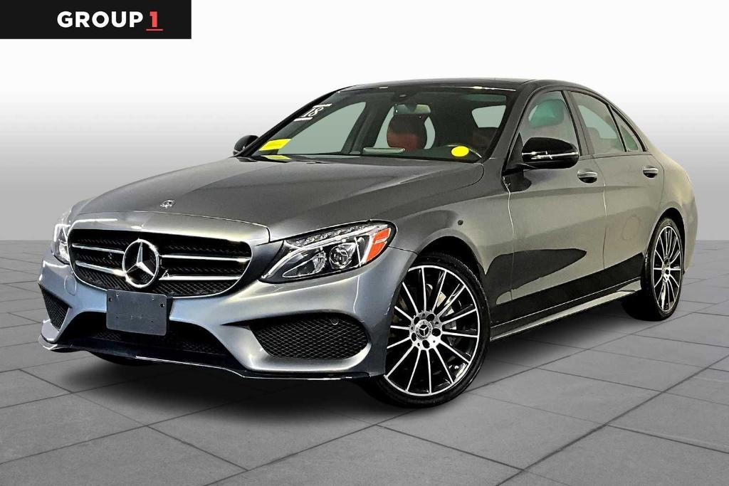 used 2018 Mercedes-Benz C-Class car, priced at $18,321