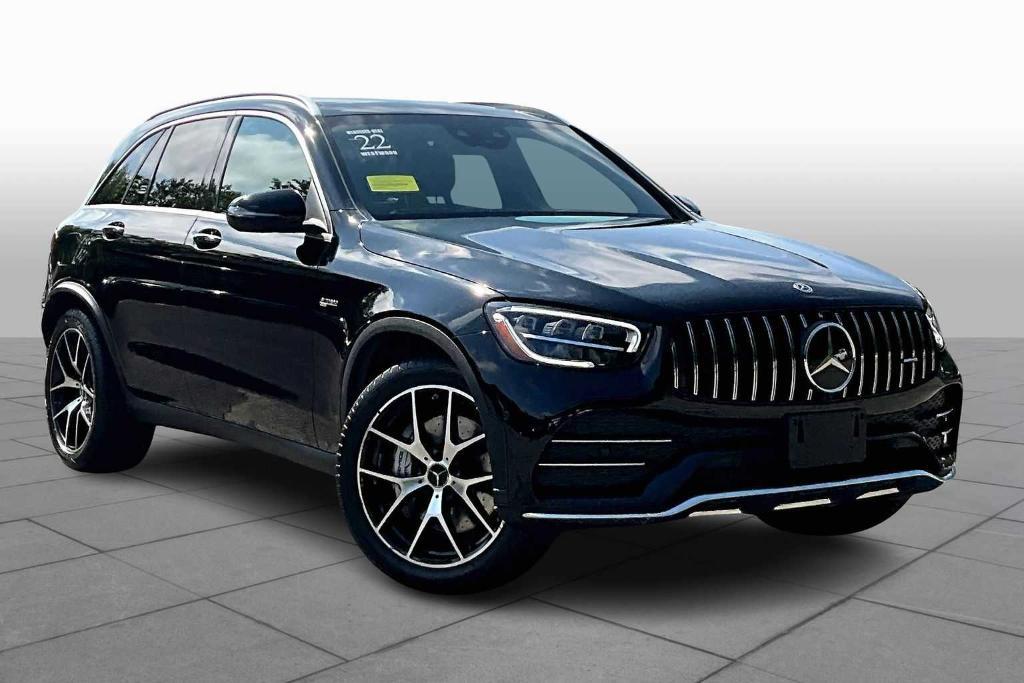 used 2022 Mercedes-Benz AMG GLC 43 car, priced at $47,511
