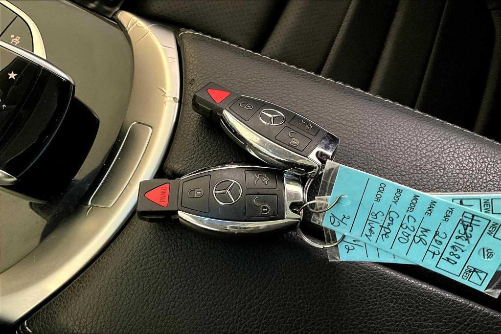 used 2017 Mercedes-Benz C-Class car, priced at $21,583