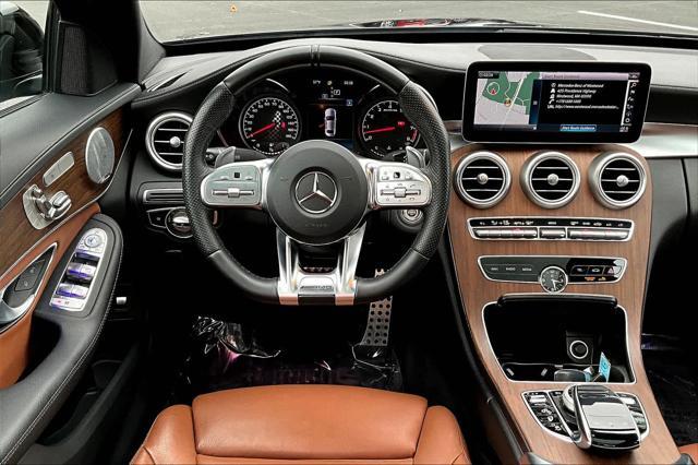 used 2020 Mercedes-Benz AMG C 43 car, priced at $41,538