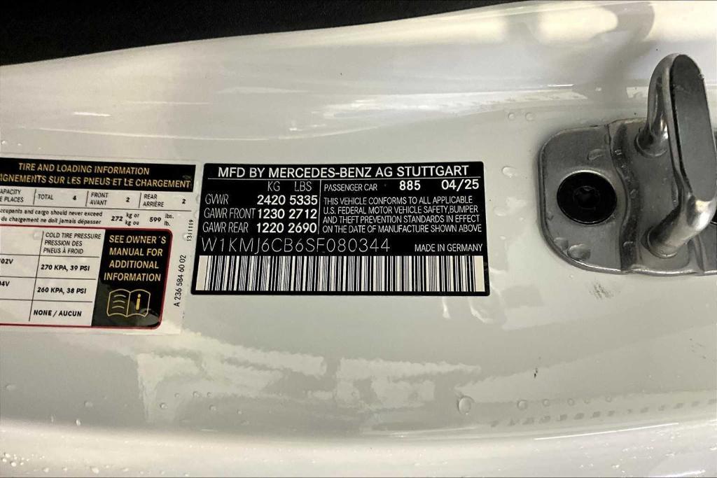 new 2025 Mercedes-Benz AMG CLE 53 car, priced at $86,330