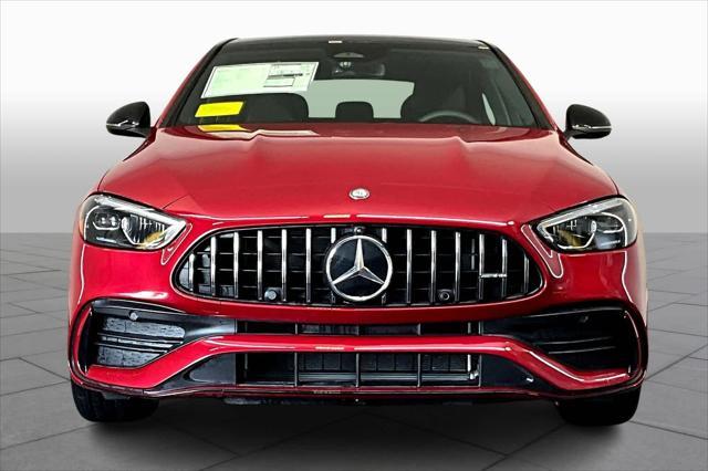 new 2024 Mercedes-Benz AMG C 43 car, priced at $68,945