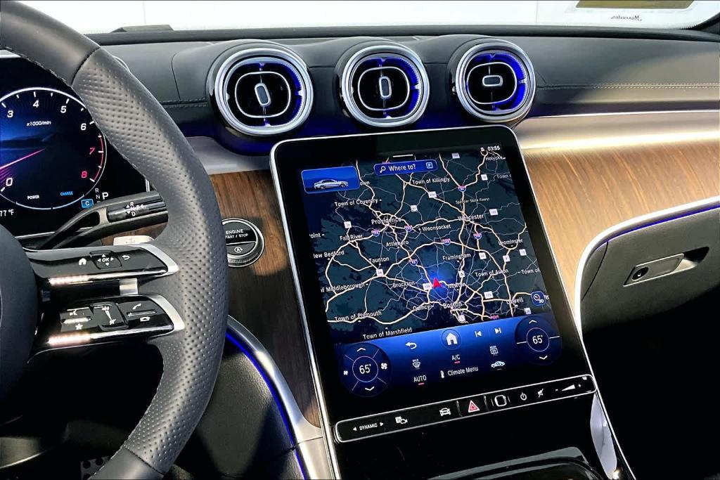 new 2025 Mercedes-Benz C-Class car, priced at $57,970