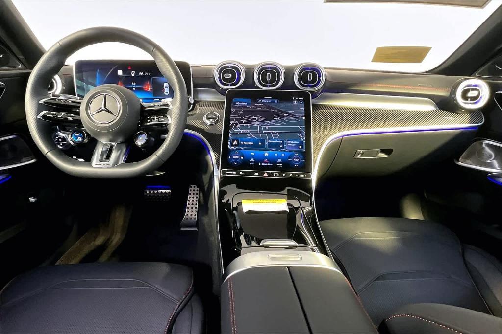 new 2024 Mercedes-Benz AMG C 43 car, priced at $74,075