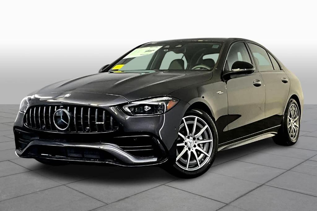 new 2024 Mercedes-Benz AMG C 43 car, priced at $74,075