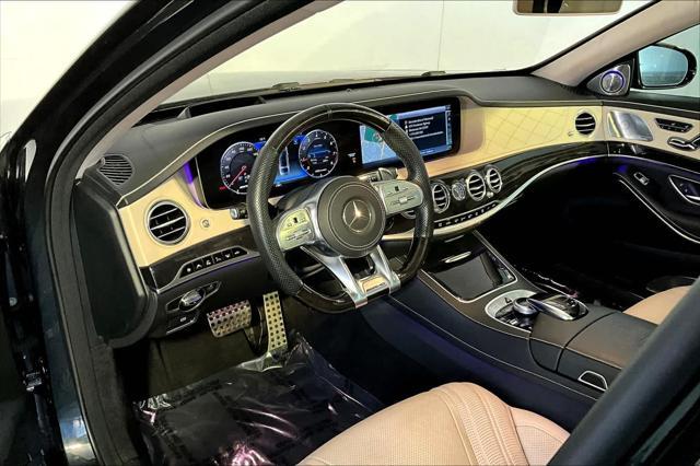 used 2020 Mercedes-Benz AMG S 63 car, priced at $83,698