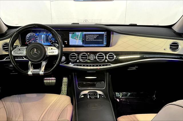 used 2020 Mercedes-Benz AMG S 63 car, priced at $83,698