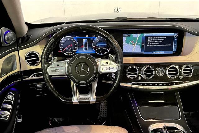 used 2020 Mercedes-Benz AMG S 63 car, priced at $83,698