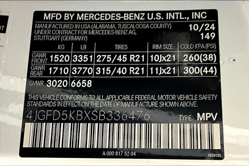 new 2025 Mercedes-Benz GLE 450 car, priced at $89,470