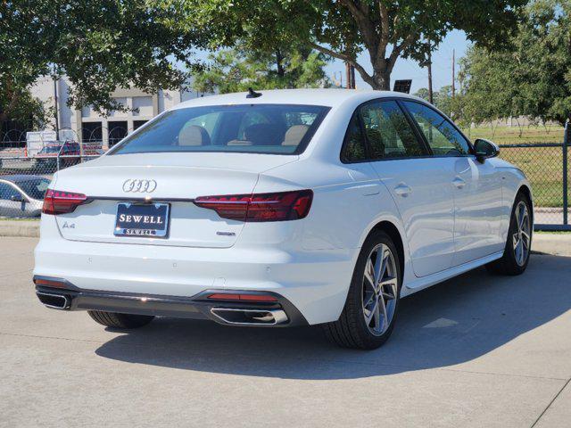 new 2025 Audi A4 car, priced at $48,075