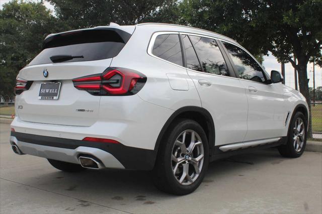 used 2022 BMW X3 car, priced at $34,991