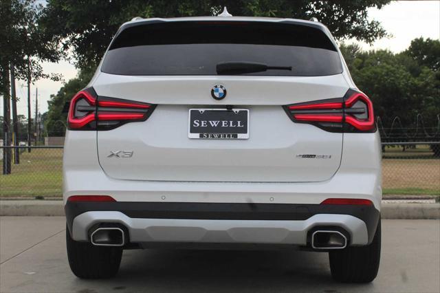 used 2022 BMW X3 car, priced at $34,991
