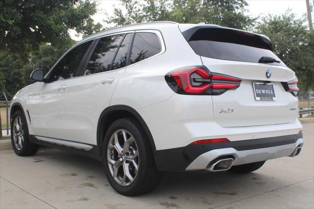 used 2022 BMW X3 car, priced at $34,991