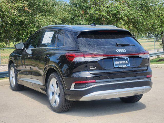 new 2024 Audi Q4 e-tron car, priced at $57,690