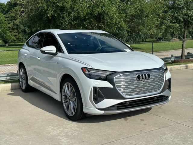 new 2025 Audi Q4 e-tron Sportback car, priced at $70,875