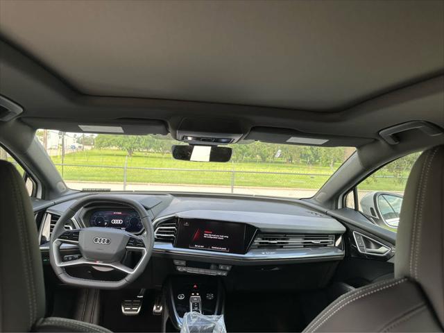 new 2025 Audi Q4 e-tron Sportback car, priced at $70,875