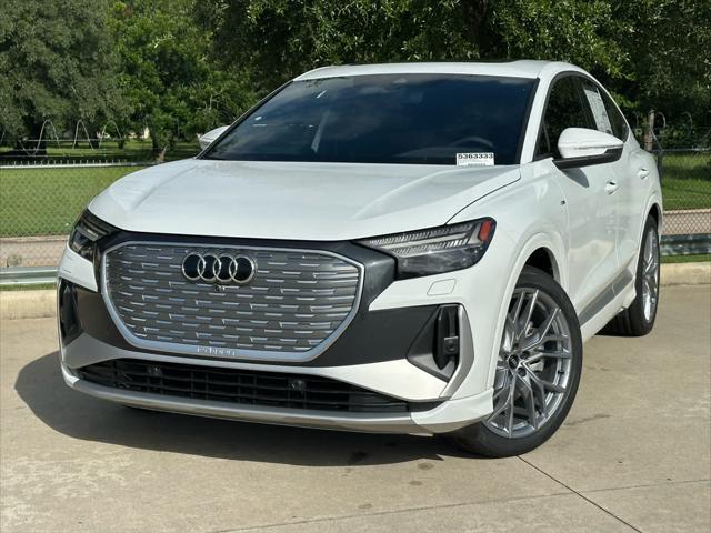 new 2025 Audi Q4 e-tron Sportback car, priced at $70,875