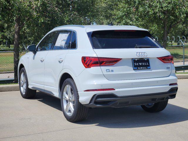 new 2024 Audi Q3 car, priced at $48,140