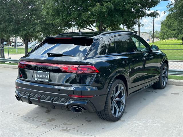 new 2025 Audi RS Q8 car, priced at $149,435