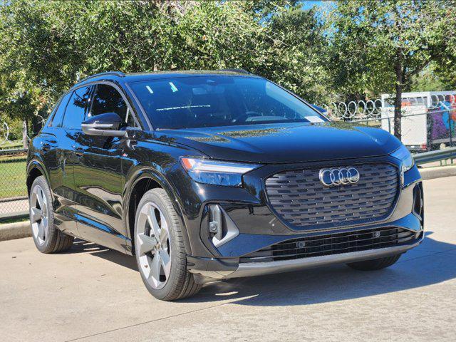 new 2025 Audi Q4 e-tron car, priced at $64,380