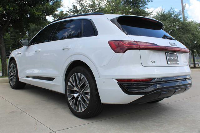 used 2024 Audi Q8 e-tron car, priced at $53,991
