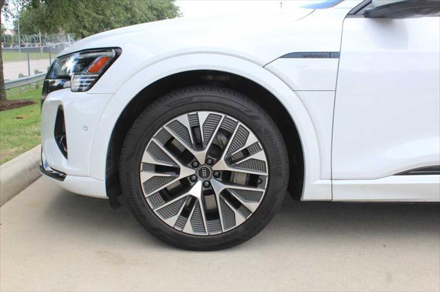 used 2024 Audi Q8 e-tron car, priced at $53,991