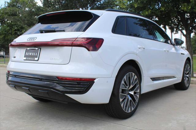used 2024 Audi Q8 e-tron car, priced at $53,991