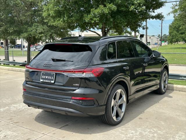 new 2025 Audi Q4 e-tron car, priced at $66,340