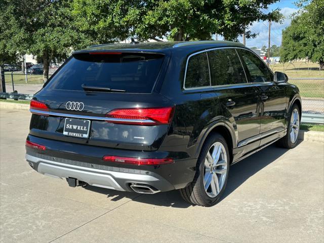 new 2025 Audi Q7 car, priced at $77,080