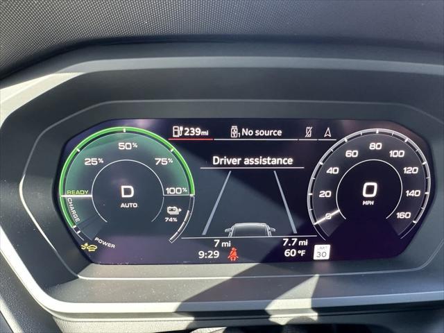 new 2025 Audi Q4 e-tron car, priced at $55,215