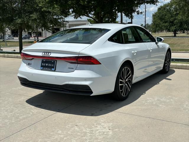 new 2025 Audi A7 car, priced at $82,785