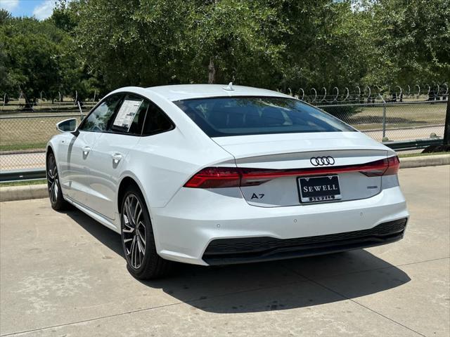 new 2025 Audi A7 car, priced at $82,785