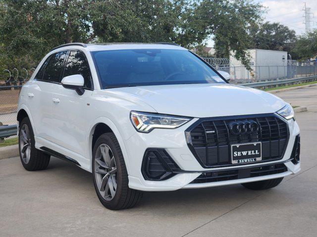 new 2024 Audi Q3 car, priced at $45,990