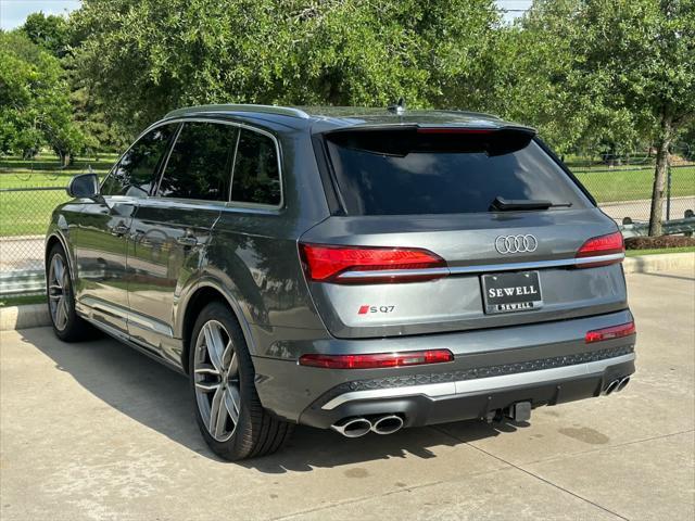 new 2025 Audi SQ7 car, priced at $98,090