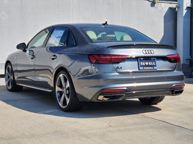 new 2024 Audi A4 car, priced at $51,785