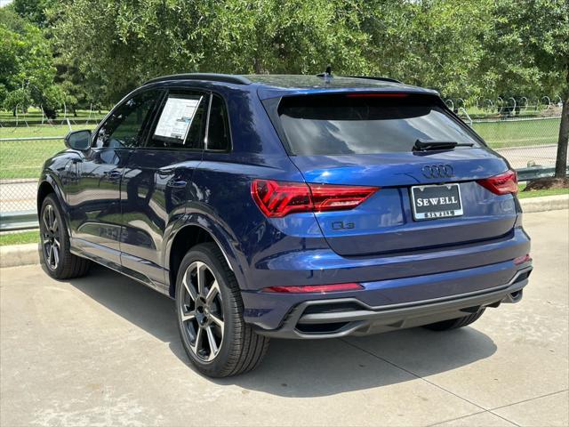 new 2025 Audi Q3 car, priced at $47,200