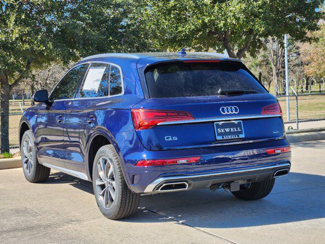 new 2025 Audi Q5 car, priced at $57,700