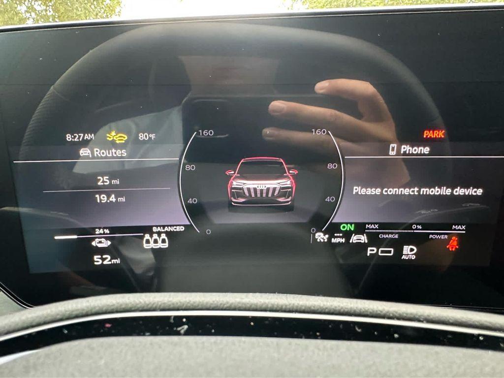 new 2025 Audi SQ6 e-tron car, priced at $84,785