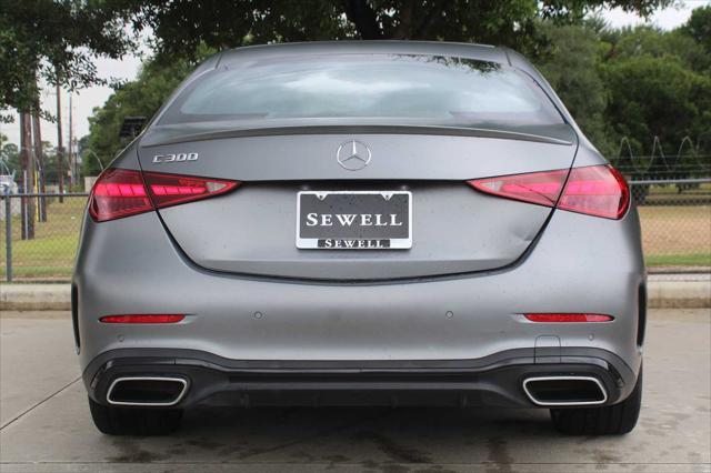 used 2022 Mercedes-Benz C-Class car, priced at $36,991