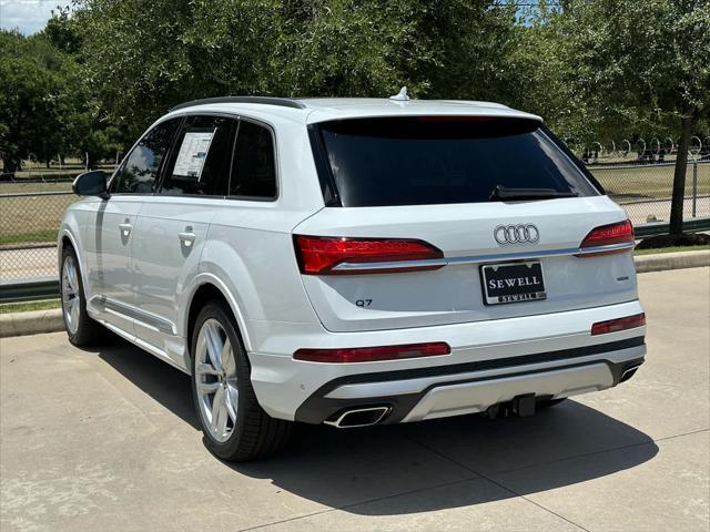 new 2025 Audi Q7 car, priced at $76,950