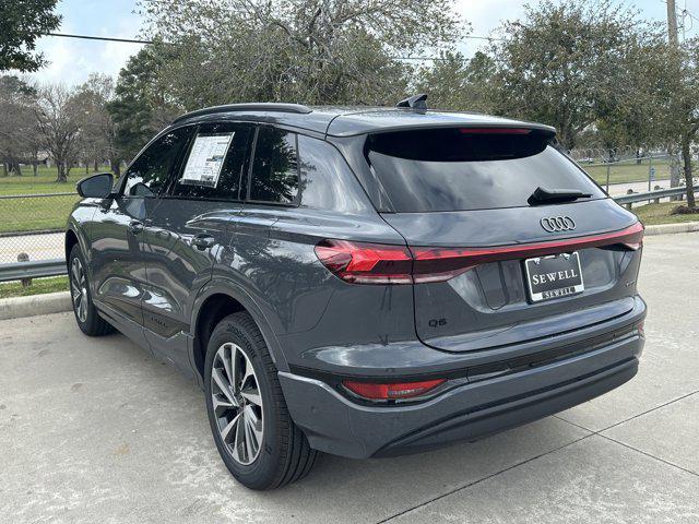 new 2025 Audi Q6 e-tron car, priced at $71,405