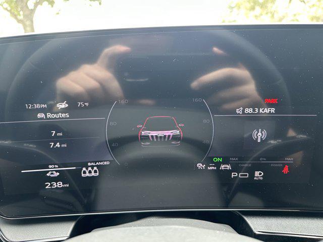 new 2025 Audi Q6 e-tron car, priced at $71,405
