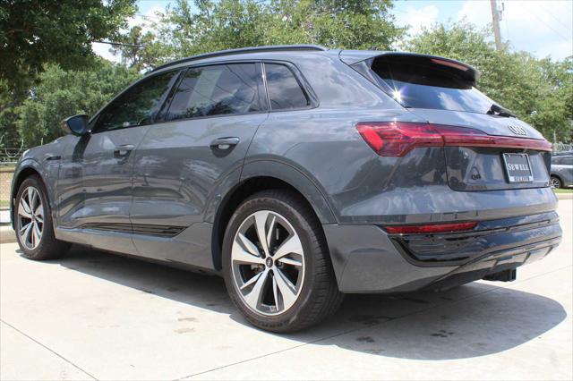 used 2024 Audi Q8 e-tron car, priced at $47,881